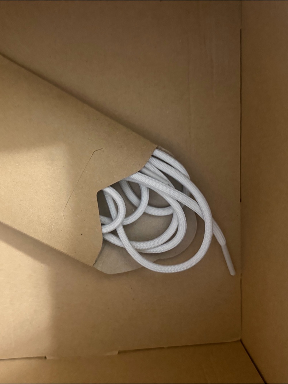 adidas White Round Skate/Sneaker Laces
